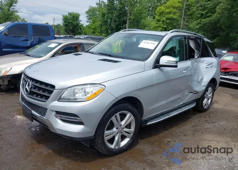 2014 Mercedes-Benz Ml 350 Bluetec 4Matic из США, поврежденный, VIN 4JGDA2EBXEA427008